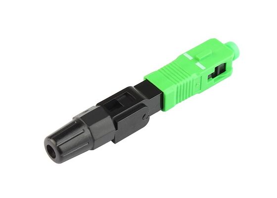 SC APC Fiber Optic Qucik Connector