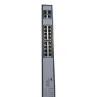 LED Indicator Fiber Ethernet Switch 18 Ports 100/1000m SFP Managed Free Customization