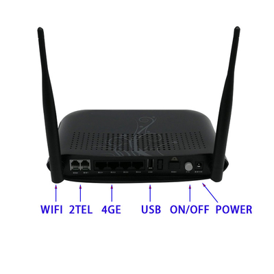 Fiberhome AN5506-04f ONU ONT Router 4GE 2TEL For FTTH FTTB FTTX Network